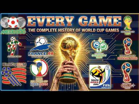 Every Licensed FIFA World Cup Video Game EVER Made