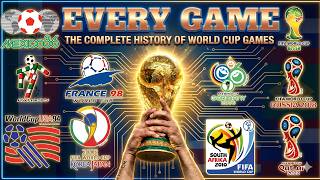 Every Licensed FIFA World Cup Video Game EVER Made