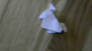Crazy Stunt Origami Frog Episode 2