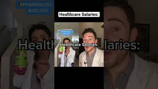 Healthcare Salaries Part 2 #pharmacist #pharmacy #doctor #nurse #salarytransparency #salary #shorts