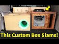 New beautiful custom subwoofer box king city customs