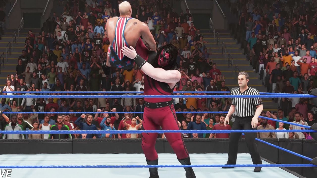 Kane vs Kurt Angle | WWE | WWE 2K19 | WWE Games | Chokeslams ...