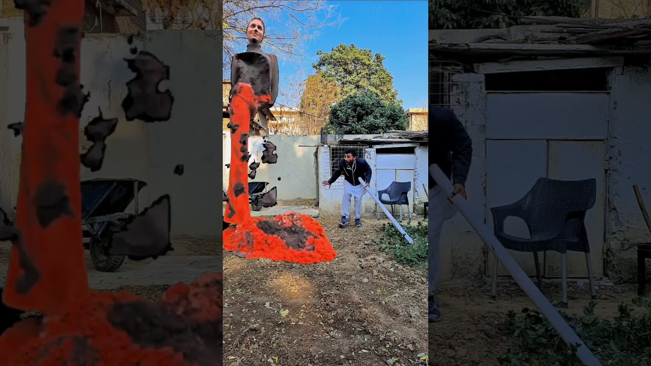 Vfx magic  big girl sand capture😂 