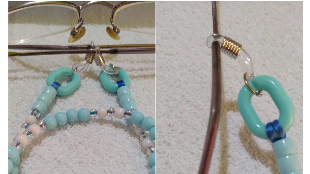 Cordinha para óculos ❤️ materiais dicas e acabamento 💋