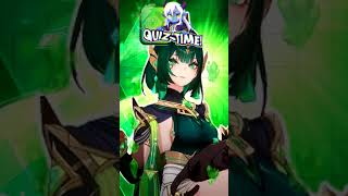 Quiz Time - Genshin Nefer Lore (Moderado#02) #quiztime  #quiz  #nefer