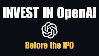 How to Invest in OpenAI Before It Goes Public (Pre-IPO AI Stocks 2026)