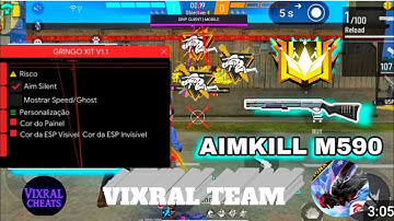 GRINGOXP - MOD MENU OB51 ANTIBAN HACK || NO BAN CS BR RANK WORKING FREE FIRE 🔥