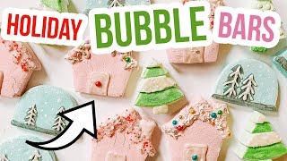 Making Vintage Christmas  Inspired Holiday Bubble Bars  | #12DaysOfSoapmas2020 | Royalty Soaps