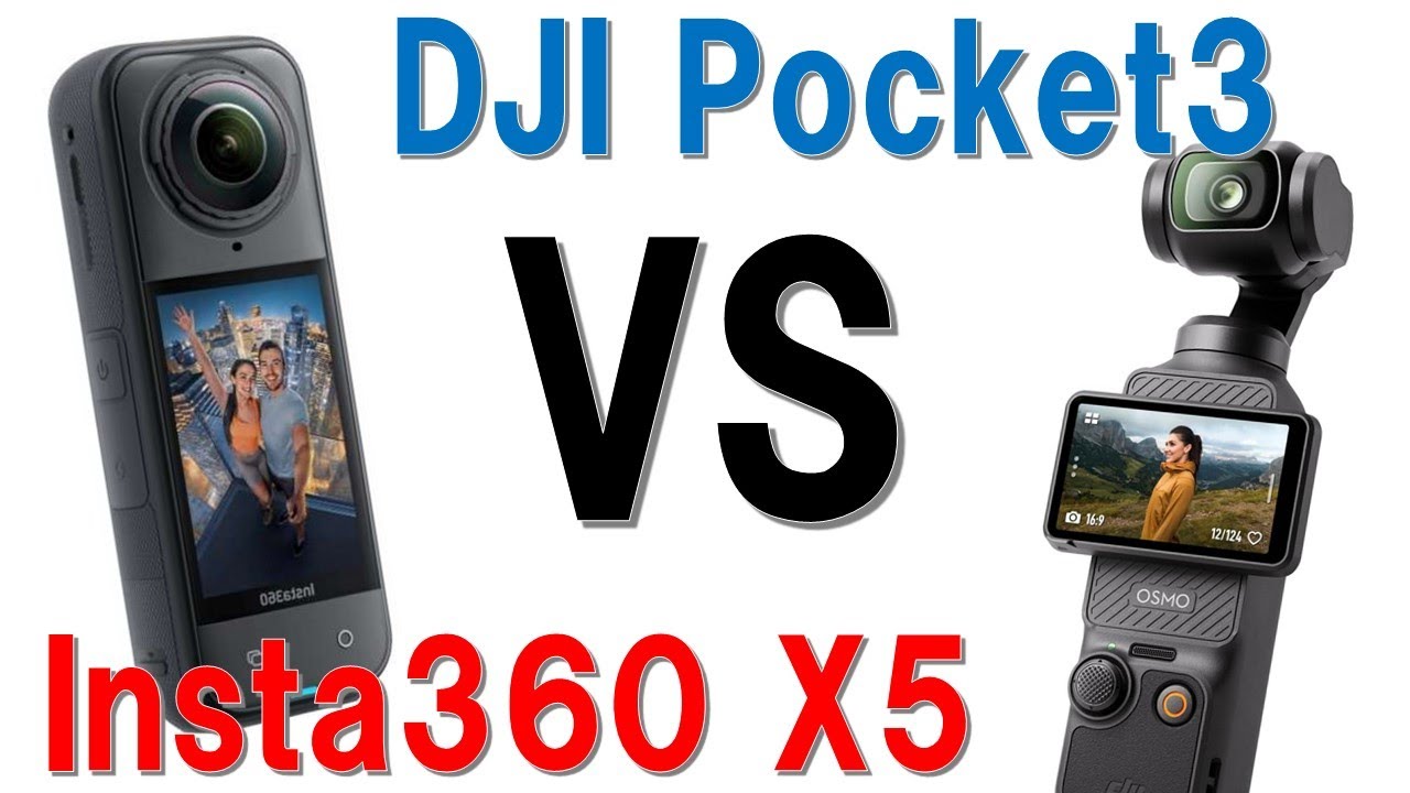 「使い方」で比較：Insta360 X5 vs DJI Pocket3