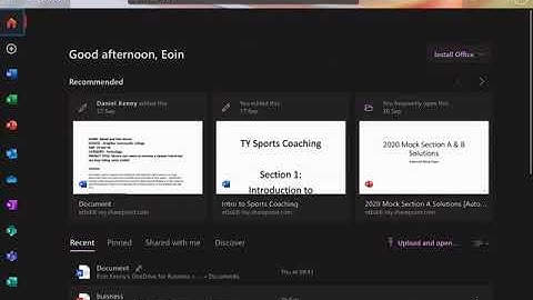 How to open Office 365 files in an Internet Browser