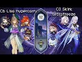 SKIRK & LISA ARE INSANE! Lisa hyperloaded & C0 Skirk freeze destroying 5.7 abyss 12: 9 stars 【原神】