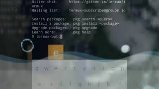 Termux:API add-on  2017 screenshot 4
