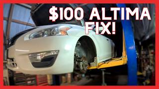 2007-2012 Nissan Altima Lower Control Arm Replacement