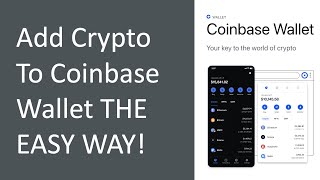 How To Add Crypto To Coinbase Wallet - the easy way! | Coinbase Pay Tutorial