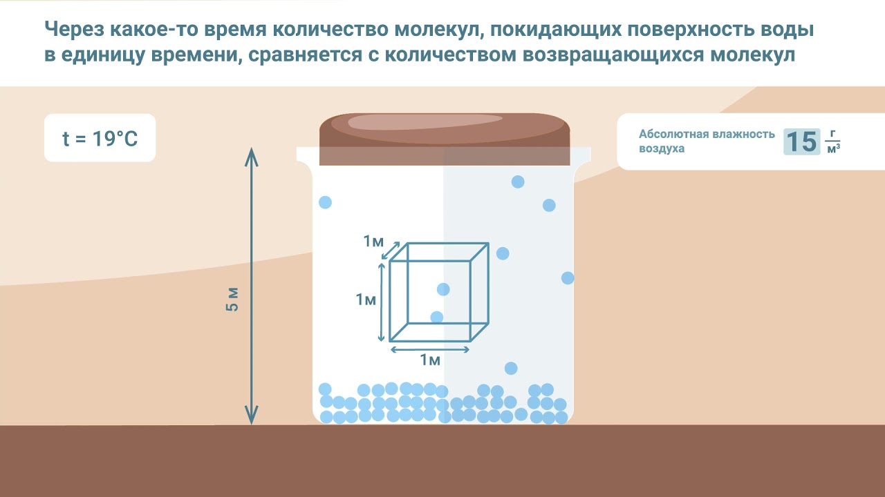 Абсолютная и относительная влажность воздуха - YouTube