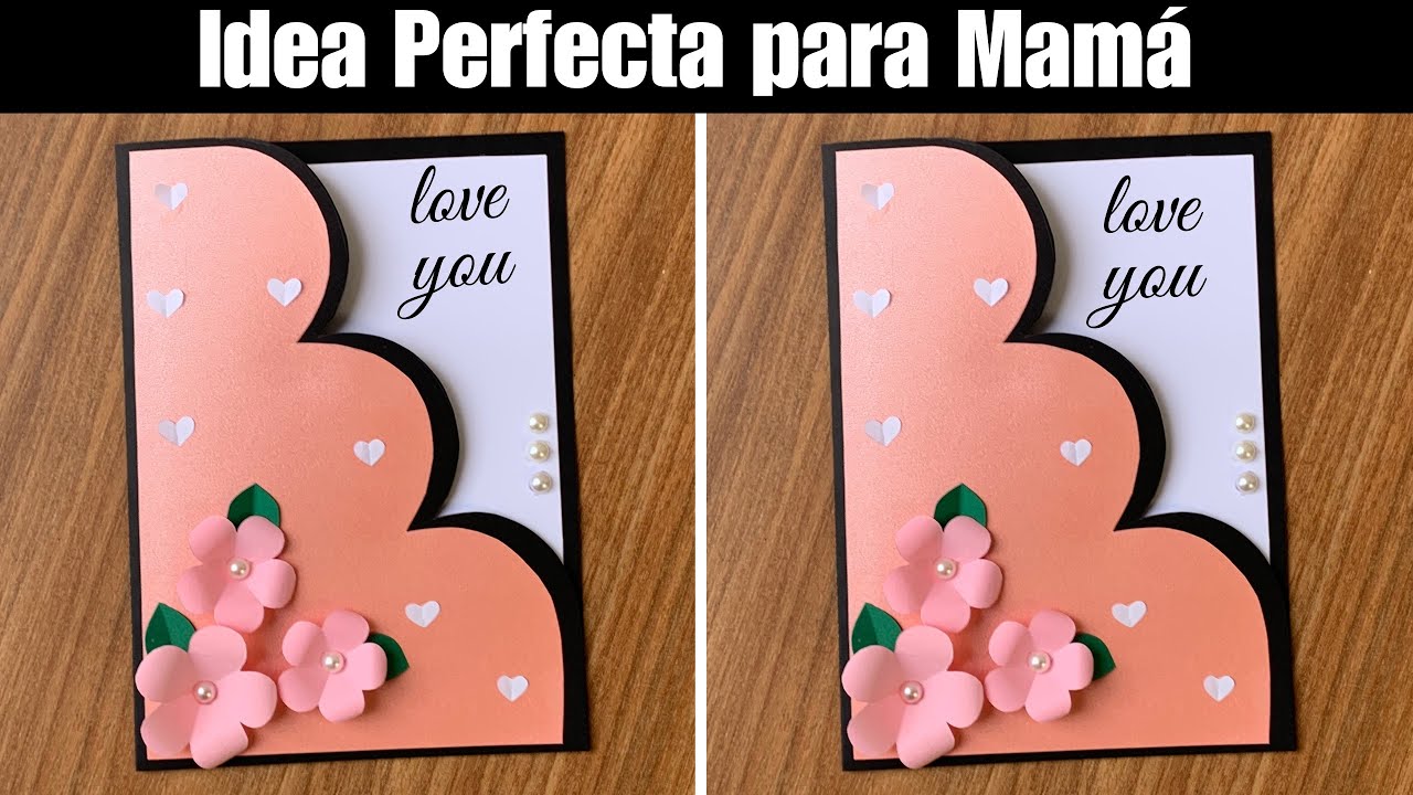 Regalo Fácil para el Día de las Madres | Manualidad Hecha a Mano🌺 - YouTube