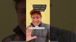 Mannen Die Liegen Over Intenties.