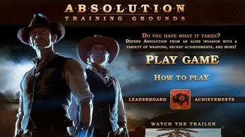 Quick Look at Cowboys & Aliens: Absolution Training Grounds App for iOS - Snapp