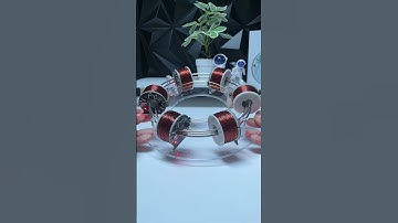 Tesla electromagnetic coil accelerator model