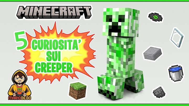 5 Curiosità sui Creeper - I creeper su Minecraft