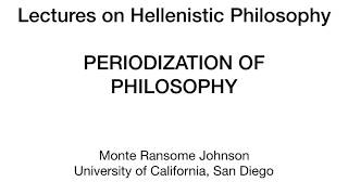 Details Hellenistic Philosophy 1.1 Periodization Guide