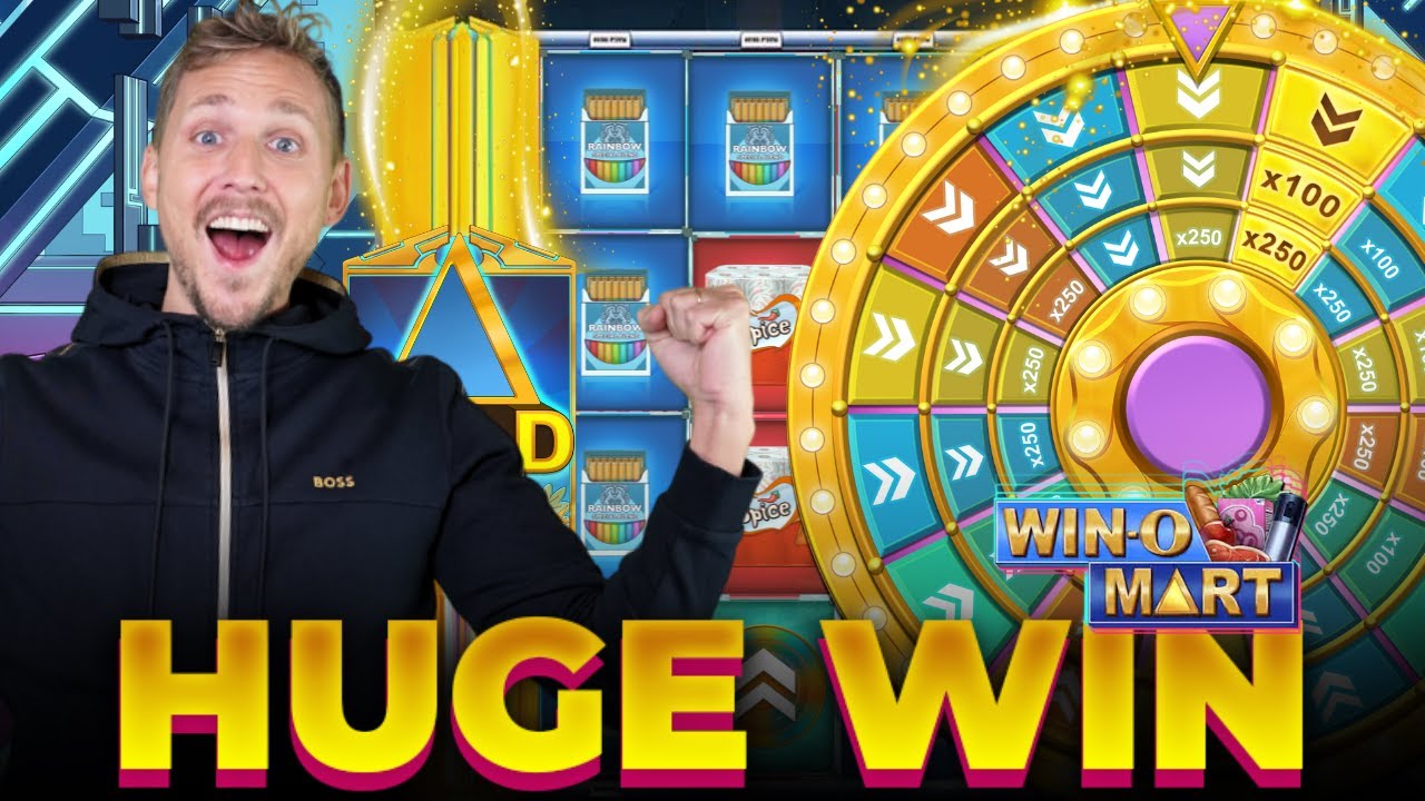 MY INSANE WIN ON WIN-O-MART (HUGE WIN) 🏪🔥