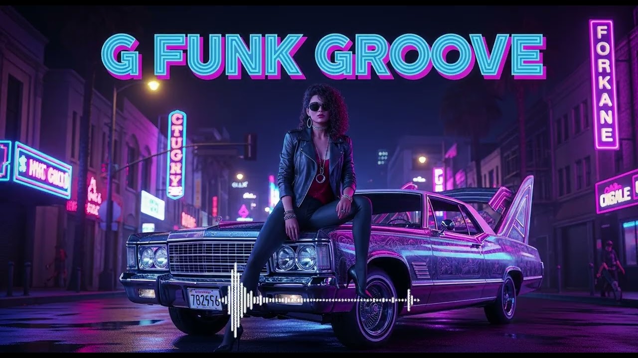 洋楽 Tech.T g-rap g-funk g-luv talkbox 90s West Coast Nights 🌙 G-Funk Groove | Talkbox & Funk Bass Flow