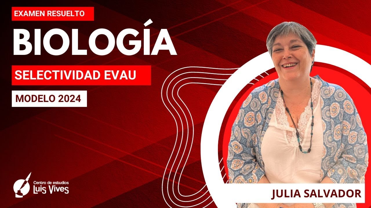 ⭐Biología EvAU Madrid | [Modelo 2024] | Corregido y EXPLICADO