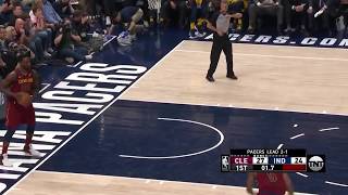 JR Smith hits full court shot to finish the first quarter