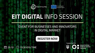 EIT Digital Info session