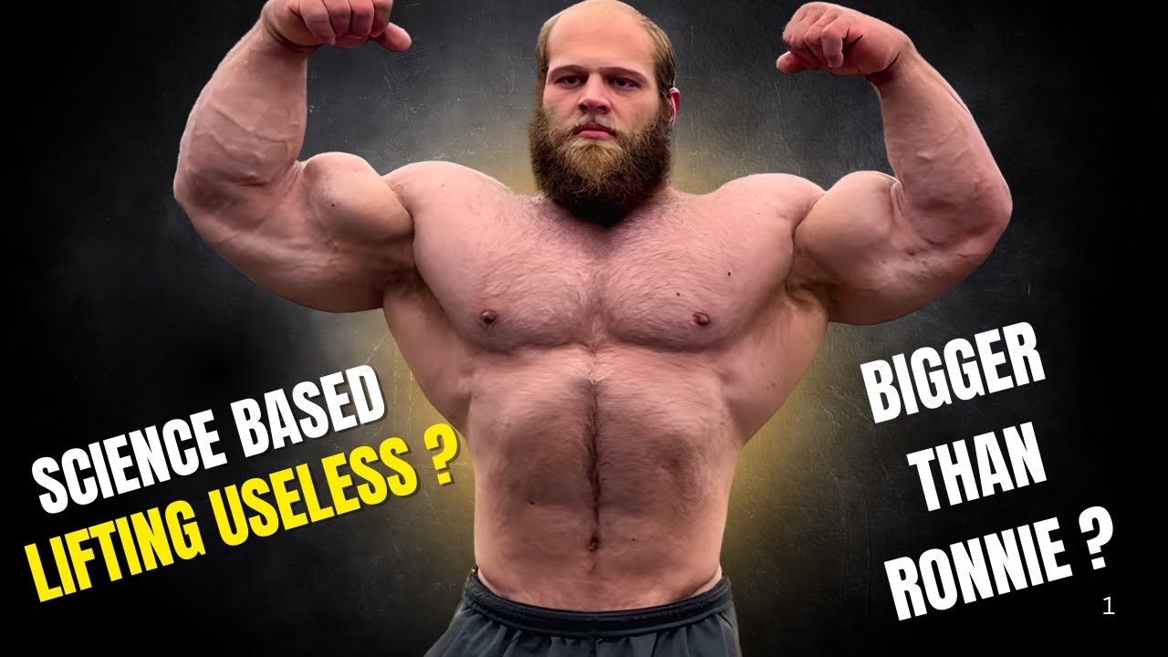 Andrey Smaev DESTROYS Science Based Training | 26 Inch Arms & Extreme Volume Training