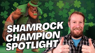SHAMROCK CHAMPION SPOTLIGHT - taking a deep dive into Shamrock and his uses | Raid: Shadow Legends SHAMROCK CHAMPION SPOTLIGHT - taking a deep dive into Shamrock and his uses | Raid: Shadow Legends