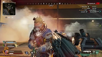 Ultra Fast Squadwipe with Longbow in Close Quarters | Apex Legends Best Plays PS4