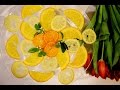 Candied Lemon Slices Recipe - Candied Lemon Citrus Snacks - Heghineh Cooking Show