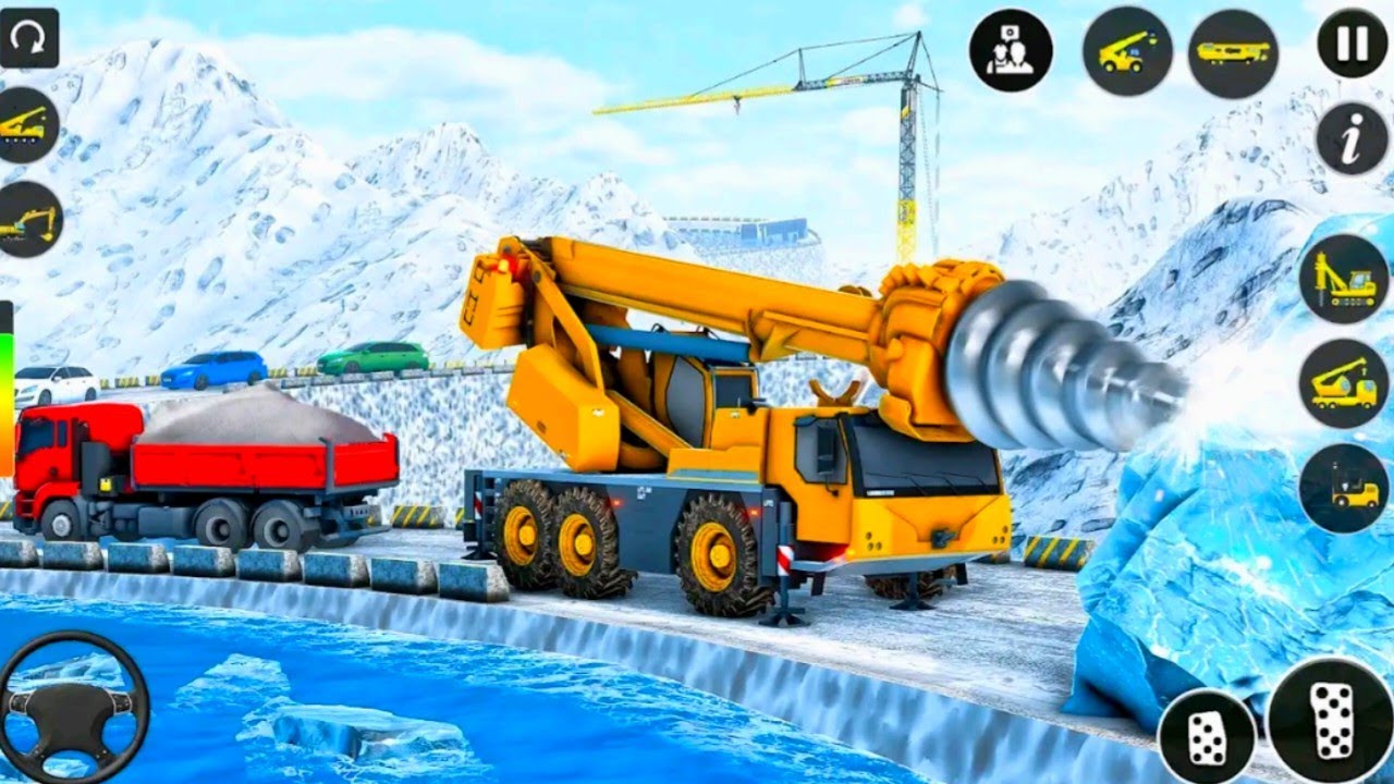Train Track Builder Simulator City Construction JCB Game 3D Android