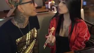 Dynho E Mirella Se Beijando