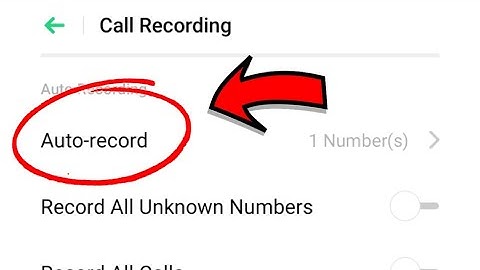 OPPO A1K Call Auto Record Setting || How to Auto Call Record in OPPO Phone