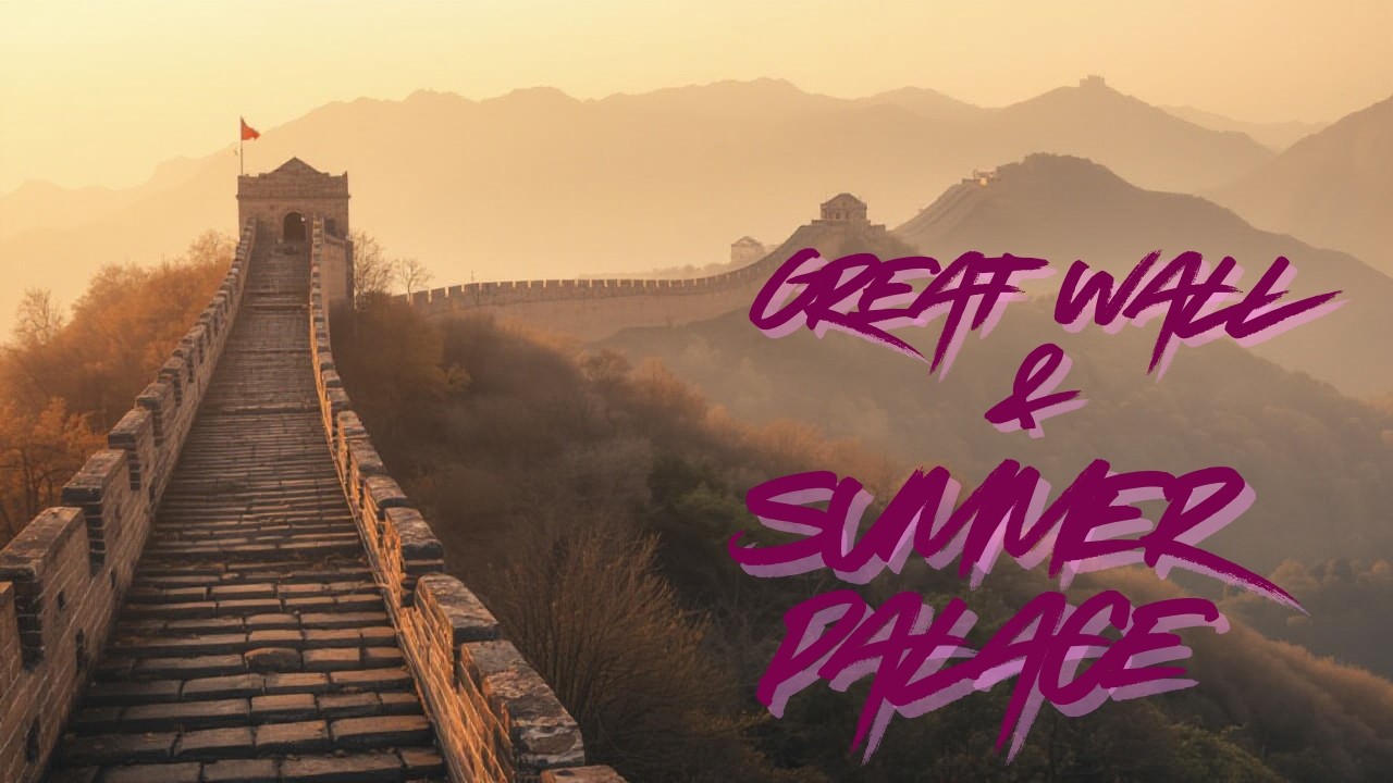 Великая Китайская стена и Летний дворец – День 3 в Пекине 🇨🇳