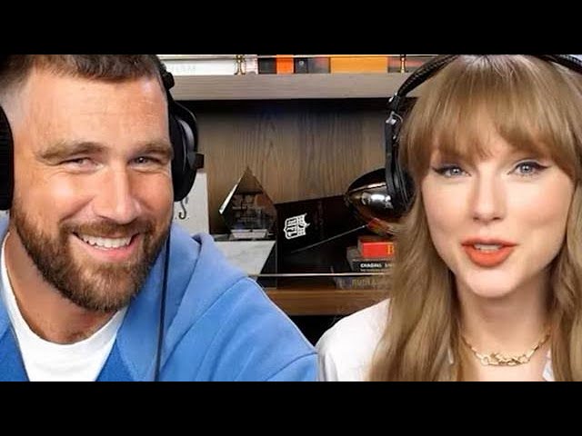 Taylor Swift officially unveiled as Travis Kelce New Heights podcast special guest♥ - YouTube