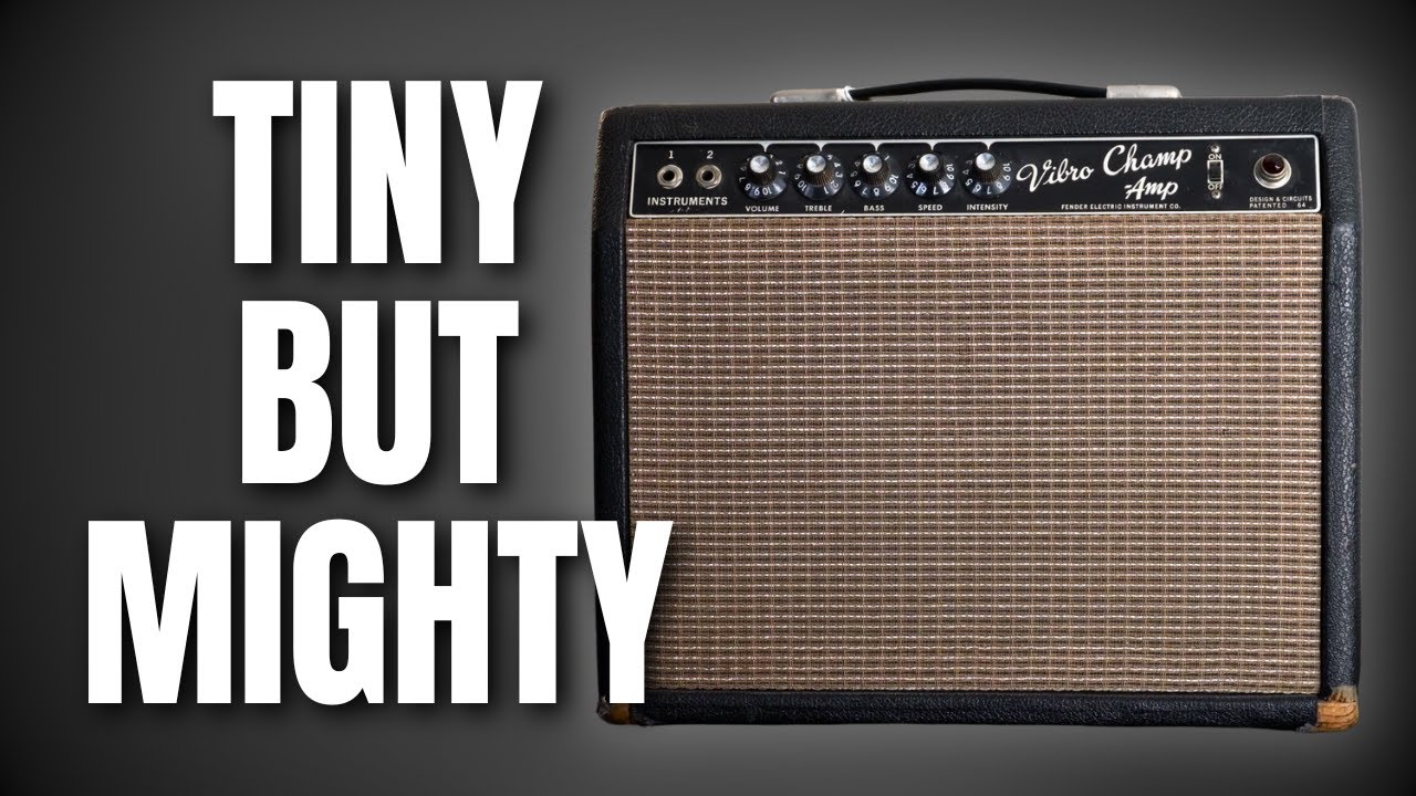 The Easiest Way to Get Better Tone From a Small Amp - Fender Vibro Champ