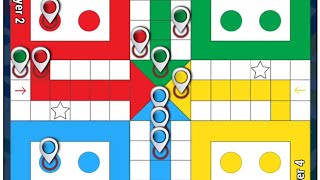 Ludo game play 4 players | Ludo king game 4 player | Ludo gameplay | Ludo | Ludo king