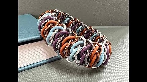 Viperscale - Chainmaille Weave using closed rings