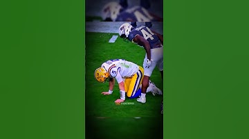 The Hit That Made Joe Burrow 👀😳 #shorts