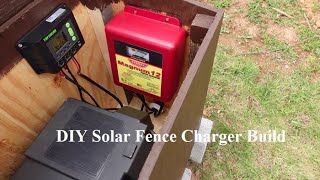 DIY Solar Fence Charger Field Install - Finished!