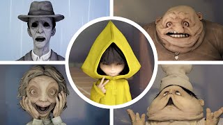 Little Nightmares 1 & 2: Full Game All Bosses with Super Six Mod