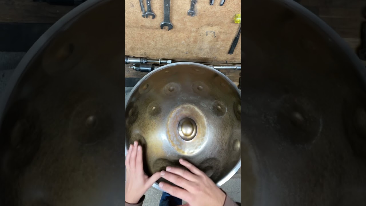 G Harmonic minor 15 ! #handpan