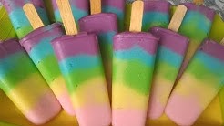 RESEP ES GABUS STICK PELANGI/LOLIPOP/POPSICLE - Durasi: 4.45. RESEP ES GABUS STICK PELANGI/LOLIPOP/POPSICLE - Durasi: 4.45.