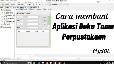 Kelompok 7- Aplikasi Buku Tamu Perpustakaan menggunakan Netbeans