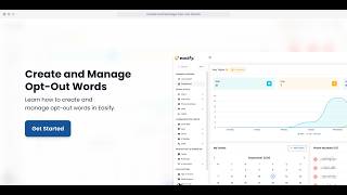 Information Create and Manage Opt-Out Words | Easify Marketing | Tutorial Update