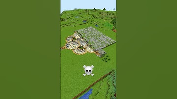 Minecraft Secret Base Build Battle - Noob vs Pro vs Hacker vs God #shorts #minecraft